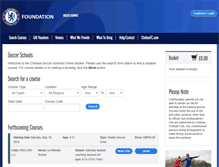 Tablet Screenshot of chelseasoccerschools.co.uk